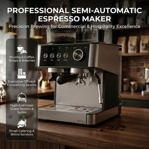 <span class=keywords><strong>Cafetera</strong></span> Profesional Semiautomática de 19 Bares para Cafetería, Tienda, Fábrica u Hogar, Diseño Personalizado ODM, <span class=keywords><strong>Cafetera</strong></span> Expreso de Alta Gama - Product Image 1