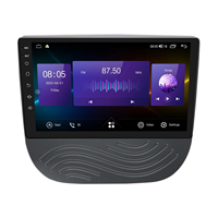 MeiHua Portable Car DVD Navigation pour Chevrolet Malibu XL 2016-2019 Car Facial Dashkit Player avec GPS CarPlay DSP DVR USB
