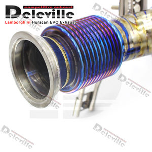 Système d'échappement YD Catback pour Lamborghini Huracan STO/<span class=keywords><strong>EVO</strong></span> Spyder/Technica 5.2 2019-2020 système d'échappement de voiture de tuyau d'échappement en titane - Product Image 5