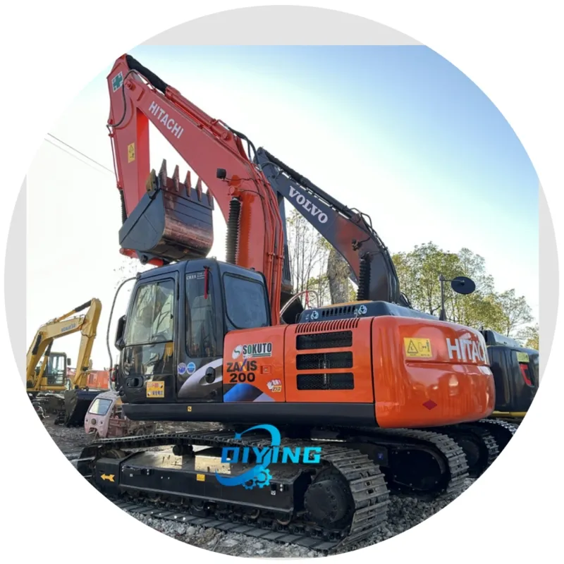 Popular Hot Selling Good Condition Hitachi ZX 200 Hydraulic Crawler Machine ZX120 ZX210 Used Excavator in Stock
