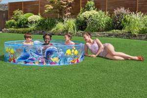 <span class=keywords><strong>Piscine</strong></span> gonflable ronde pour enfants Odyssey Fill 'N Fun 1,83 m x 38 cm, pliable, en PVC souple, pour l'extérieur - Product Image 2