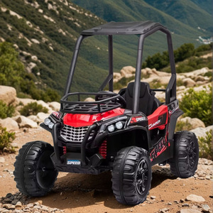 Usine directement UTV monter sur des voitures enfants 12V10Ah batterie jouet grande voiture quatre roues actionnées voitures actionnables pour les enfants - Product Image 4