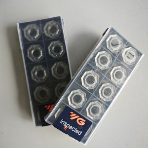 Plaquettes en carbure de tungstène YG1s ODMT060508 YG602, personnalisables OEM, pour outil de tournage externe sur tour CNC, lame de 10 mm, épaisseur de 1,5 mm - Product Image 3