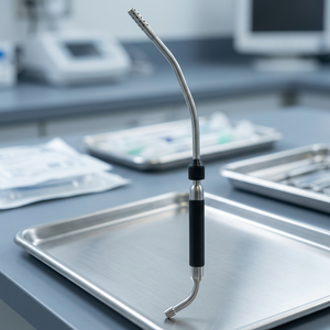 ท่อดูดโลหิตสำหรับศัลยกรรมหัวใจและหลอดเลือด Super QualityGRIP SURGICAL Cooley ขนาด 33 ซม. ทำจากสแตนเลสสตีล พร้อมคู่มือการใช้งาน ได้รับการรับรองมาตรฐาน CE | - Product Image 2