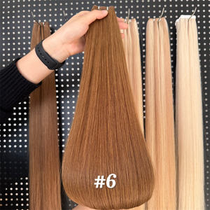 Extensiones de cabello de trama Genius para personas de América, extensiones de cabello de trama rusa de doble dibujado, 2025 <span class=keywords><strong>Ali</strong></span> - Product Image 6