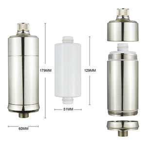 Vòi hoa sen đầu vòi lọc lọc nước loại bỏ tạp chất và clo than hoạt tính tắm Lọc - Product Image 2