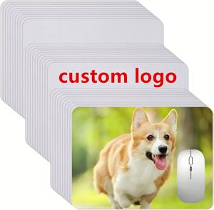 Tapis de souris vierges en néoprène pour sublimation, format personnalisé, transfert de logo, impression par presse à chaud, tapis de souris vierges en caoutchouc imprimé - Product Image 1
