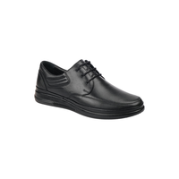 Chaussures de marche confortables pour hommes en cuir véritable de haute qualité 2666, style sportif automne/hiver, semelle EVA, bout rond, à lacets
