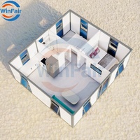 WinFair Tiny House Philippines Cebu, maisons préfabriquées, maison conteneur, maison extensible, 20 pieds, mobile, préfabriquée avec toilettes