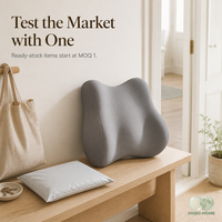 Coussin de soutien lombaire ergonomique en mousse à mémoire de forme à rebond lent, respirant, amovible et lavable, avec noyau intérieur en tissu personnalisé, pour chaise de bureau