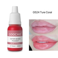 Goochie Maquillage Permanent Pigment Microblading Lip Tattoo pour Studio Cosmétique