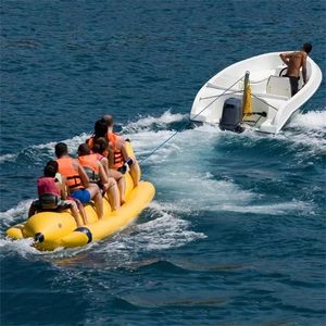 Wholesale Inflatable Large <b>Towable</b> Surfing Raft Heavy Duty PVC Kayak Water Sports Board for Adults Lake Ocean Entertainment - Product Image 5