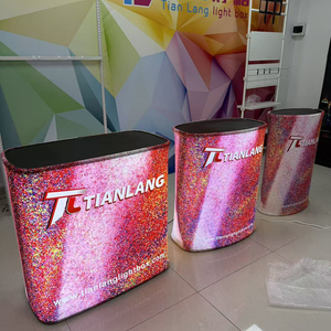 Tùy chỉnh lớn xách tay Pop Up gian hàng triển lãm Pat bảng có thể gập lại truy cập cho triển lãm thương mại khuyến mãi thuốc nhuộm - Product Image 3