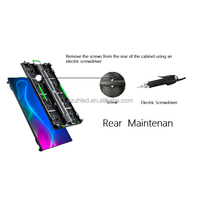 Écran LED d'extérieur P3.91 pour location, étanche, pour scène, mariage, arrière-plan, écran de cabinet, certifié CE ROHS FCC, garantie 2 ans