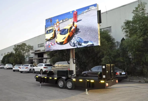 P5 <strong>Led</strong> Display Trailer Waterproof <strong>Full</strong> <strong>Color</strong> P5 <strong>LED</strong> Screen Waterproof Mobile <strong>Led</strong> Advertising Billboard Trailer <strong>Bus</strong> - Product Image 5