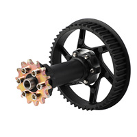 Kit de conversion de poulie de courroie pour l'ensemble moyeu central de moto électrique SURRON X/S, compatible Coiled Dragon & Gentle Bee (Chine)