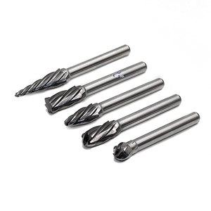 5pcs cintas Aluma corte de carburo Rotary Burr los archivos de 1/4 "(6,35mm) de mango de carburo para aluminio - Product Image 2