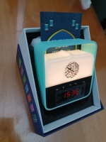 Lampu Sentuh Kamar Tidur, Lampu Isi Ulang Suara Arab Koran Mini Hangat Warna-warni