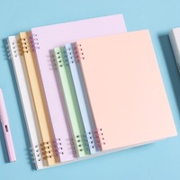 Cuaderno Espiral Morandi Fresco, A5, Línea Horizontal, 8 Anillos, Grueso, para Oficina y Escuela, Bloc de Notas, Regalo, Bloc de Escritura