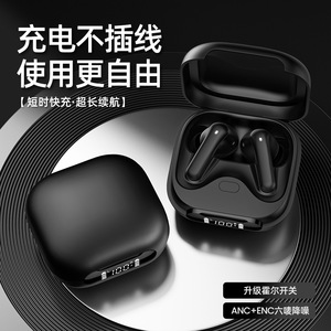Audífonos Bluetooth K4 con Cancelación de Ruido, 6 Micrófonos, ANC, ENC, Inalámbricos, Intraaurales, con Pantalla, Compatibles con Carga Inalámbrica - Product Image 2