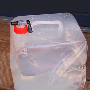 Sac de stockage d'eau de 5 gallons, distributeur d'eau pliable, conteneur d'eau potable de 20 litres, conteneur cubique de qualité alimentaire - Product Image 3