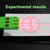 Ensemble de sources lumineuses laser parallèles à trois voies Adsorption magnétique Lentille concave convexe Physique Équipement d'expérimentation optique