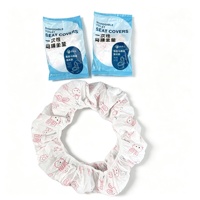 Housses de siège de toilette jetables en tissu non tissé hygiénique, barrière sanitaire pour hôpitaux, voyages en avion et déplacements professionnels