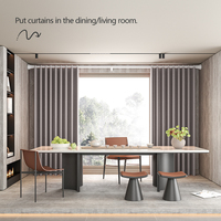 Tringle à rideau réglable sans perçage, tringles à rideaux extensibles en métal robuste, installation facile pour la maison, le bureau, l'hôtel, le commerce électronique, la vente en gros