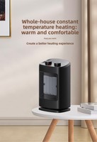 NOUVEAU Ventilateur Chauffant Compact de Bureau pour la Maison, Chauffage Électrique en Céramique PTC, Silencieux, Chauffage Rapide, Mini Radiateur Solaire