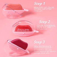 CmaaDu Rouge à lèvres liquide mat minéral populaire effet velours, waterproof, longue tenue, application facile, 10g