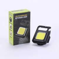 Lampu Saku Darurat Aluminium Isi Ulang USB Tipe C 500mAh dengan Logo yang Dapat Disesuaikan, Basis Magnetik, Lampu Kerja Mini untuk Berkemah