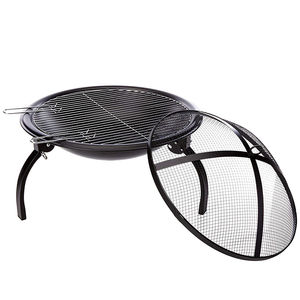 Parrilla Moderna Rústica de Acero Corten con Acabado Pátina, para Leña, Asador de Carne Giratorio de Múltiples Niveles, Certificación CE, para Todas las Estaciones - Product Image 2