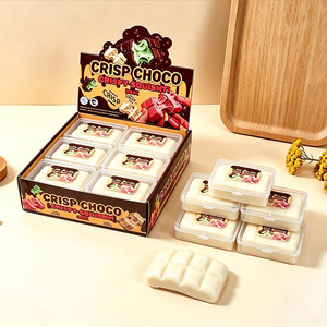 Barra de Chocolate Macia e Crocante Antiestresse Fidget de Subida Lenta para Apertar, Presente Fofo Kawaii, Lembrancinha de Festa, Coleção de Mesa - Product Image 3