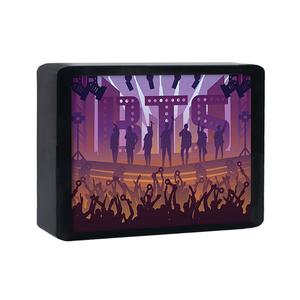 Kpop bangtan chàng trai <span class=keywords><strong>LED</strong></span> ánh sáng ban đêm USB Giấy cắt hộp đèn trang trí phòng nhà cho Đảng quân đội Quà Tặng - Product Image 2