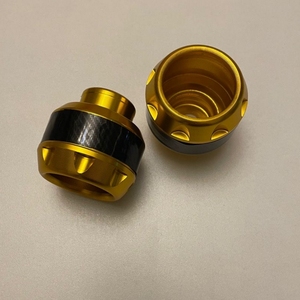 อะไหล่<span class=keywords><strong>รถ</strong></span>จักรยานยนต์ CNC ชุดป้องกันการล้มสำหรับโช้คหน้าแบบยูนิเวอร์แซล - Product Image 5