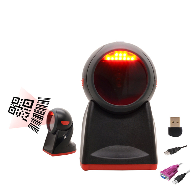 JINGXIN Hospital Clinic Traceability Code Supervision Barcode Reaser Desktop Omni Handfree Scanner