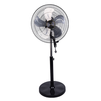 Ventilateur de sol haute vitesse 400 mm 5ème génération avec télécommande, pour chambre à coucher, avec contrôle intelligent de la température, minuterie 8 heures, 24 heures.
