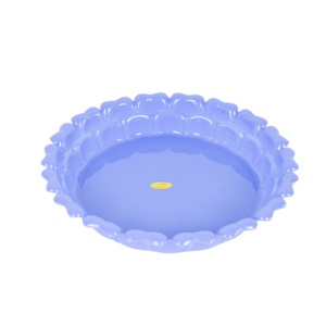 Small Lotus Cup Dish <b>Drying</b> Tray Stackable Flexible Design Precision-Made Durable Plastic Modern Waterproof Non-Folding <b>Rack</b> - Product Image 5