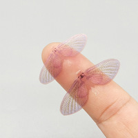 Ailes d'insectes réalistes pré-coupées, ailes de moucherons, accessoires de pêche
