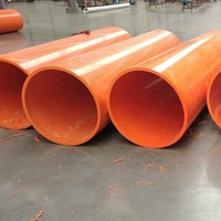 Tuyau d'évacuation d'urgence en PEHD anti-impact, résistant à l'usure, pour tunnels routiers