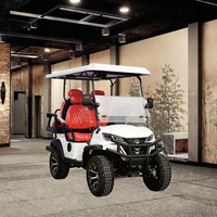 Voiturette de golf électrique homologuée pour la route Augus, 6 places, batterie lithium LSV, certifiée CE/DOT/EEC/GCC, 48V, 500 kg, autonomie 90 km, USA