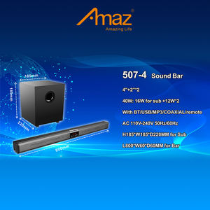 Barra de sonido 5,1 barra de sonido inalámbrica resistente al agua altavoces Atmos barra de sonido sistema de cine en casa - Product Image 4