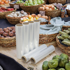 Pellicola Estensibile in LLDPE Morbido per Alimenti, Larghezza 50cm, Qualità Manuale per Imballaggio Pallet e Spedizioni - Product Image 4