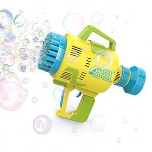 Pistola de Burbujas Automática de Camuflaje para Niños, Juguete con Luces, Nueva Mini Pistola de Aire de Burbujas Divertida - Product Image 3