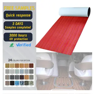 EVA Boat Flooring Foam Sheet for Marine Deck Faux Teak non slip floor deck mat