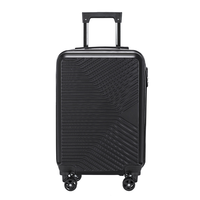 Vente en gros de nouveaux ensembles de bagages rigides de 20 pouces, valises à roulettes de voyage en ABS+PC avec logo et couleurs personnalisés