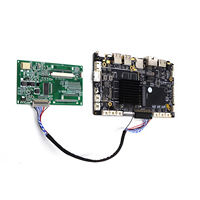 Placa base Android RK3288 Pcba para proveedor de máquinas de diseño, desarrollo de tabletas, placa controladora Lcd, controlador de pantalla LVDS