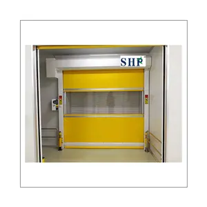 सूज़ौ कारखाने उच्च गुणवत्ता वाले पीवीसी उच्च गति दरवाजा/तेजी से शटर दरवाजा कार्यशाला के लिए उपयोग