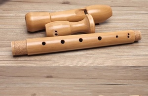 Flauto a Piatti di Media Tonalità Stile Britannico e Tedesco a 8 Fori in Legno per Musicisti Adulti Strumento Professionale Consigliato - Product Image 3