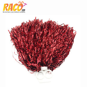 Nuovo Arrivo Variopinto <span class=keywords><strong>Cheerleader</strong></span> Tinsel Tirare Pompon Fiore Palla Per Il Calcio Il Basket Partita Pompoms - Product Image 6
